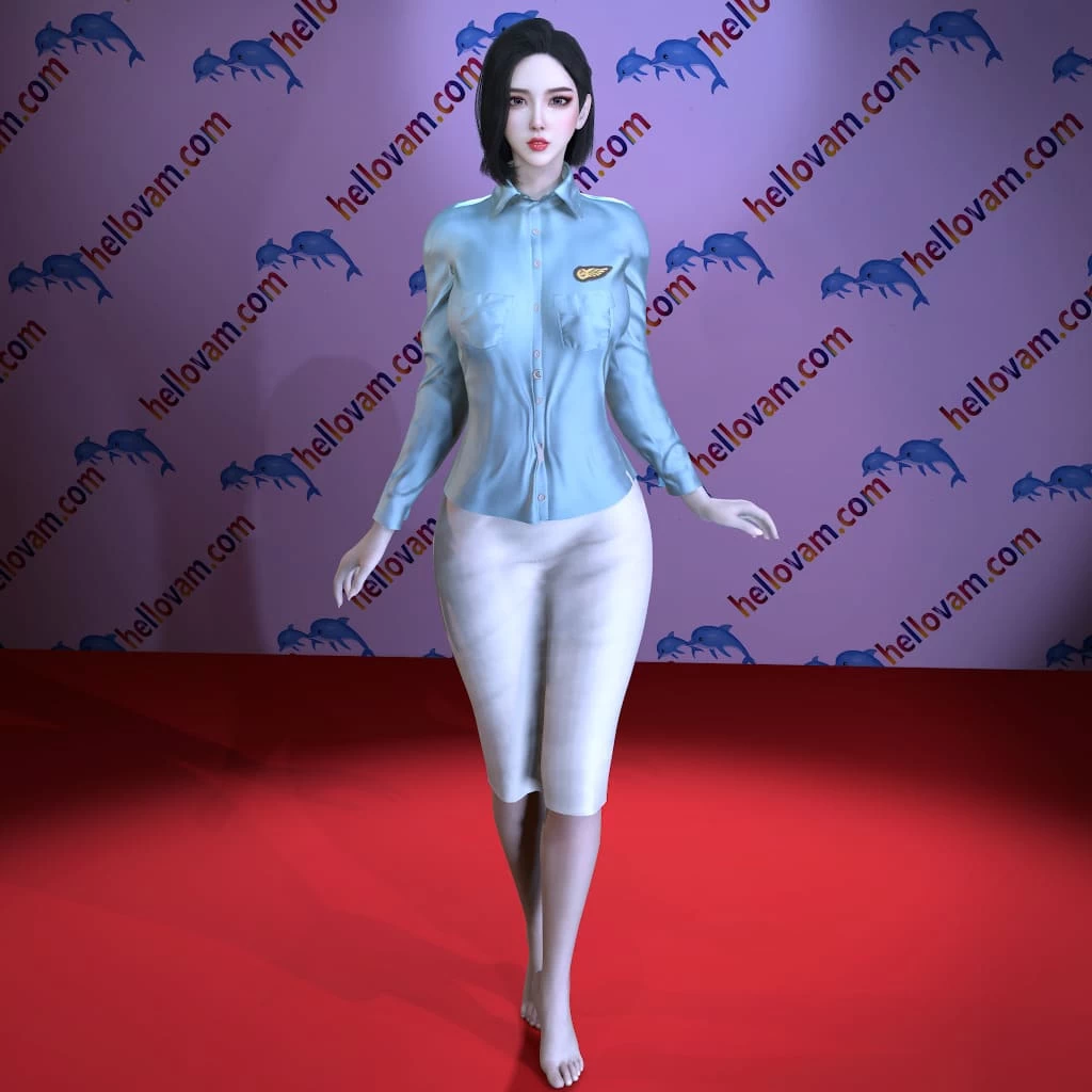 图片[2]-韩式空姐制服Korean_Air_uniform_01-Hellovam资源网