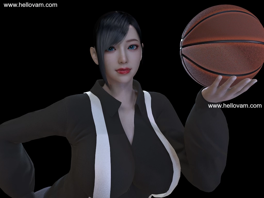 Basketball_girl（姬你太美）-Hellovam资源网